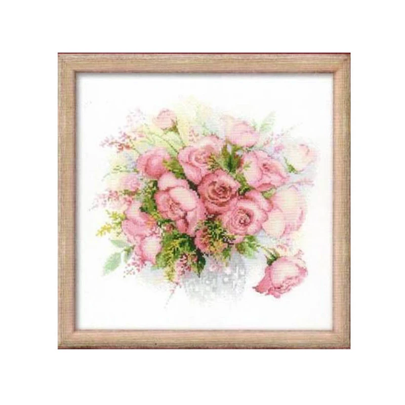 Cross Stitch Kit Package Greeting Needlework Counted Kits Joy Sunday Kits Embroidery Needle Minder DIY 3311Home Fun