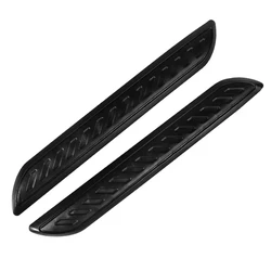 Universal Front & Rear Bumper Corner Protector Guard - Anti - Collision Protection Decoration Strip (1 pair Black)