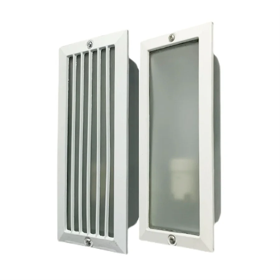 Novelty E27 Led Step Light Outdoor Aluminum Embedded Stair Lamp Wall