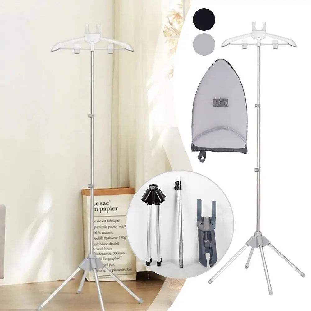 Standing Clothing Rack Hanger Iron Ironing Bracket Garment Steamer