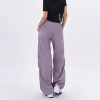 Xpqbb Y2K Parachute Pants Women Harajuku Streetwear Wide Leg Baggy Sweatpants Female Vintage Hip Hop Joggers Cargo Trousers - Image 3