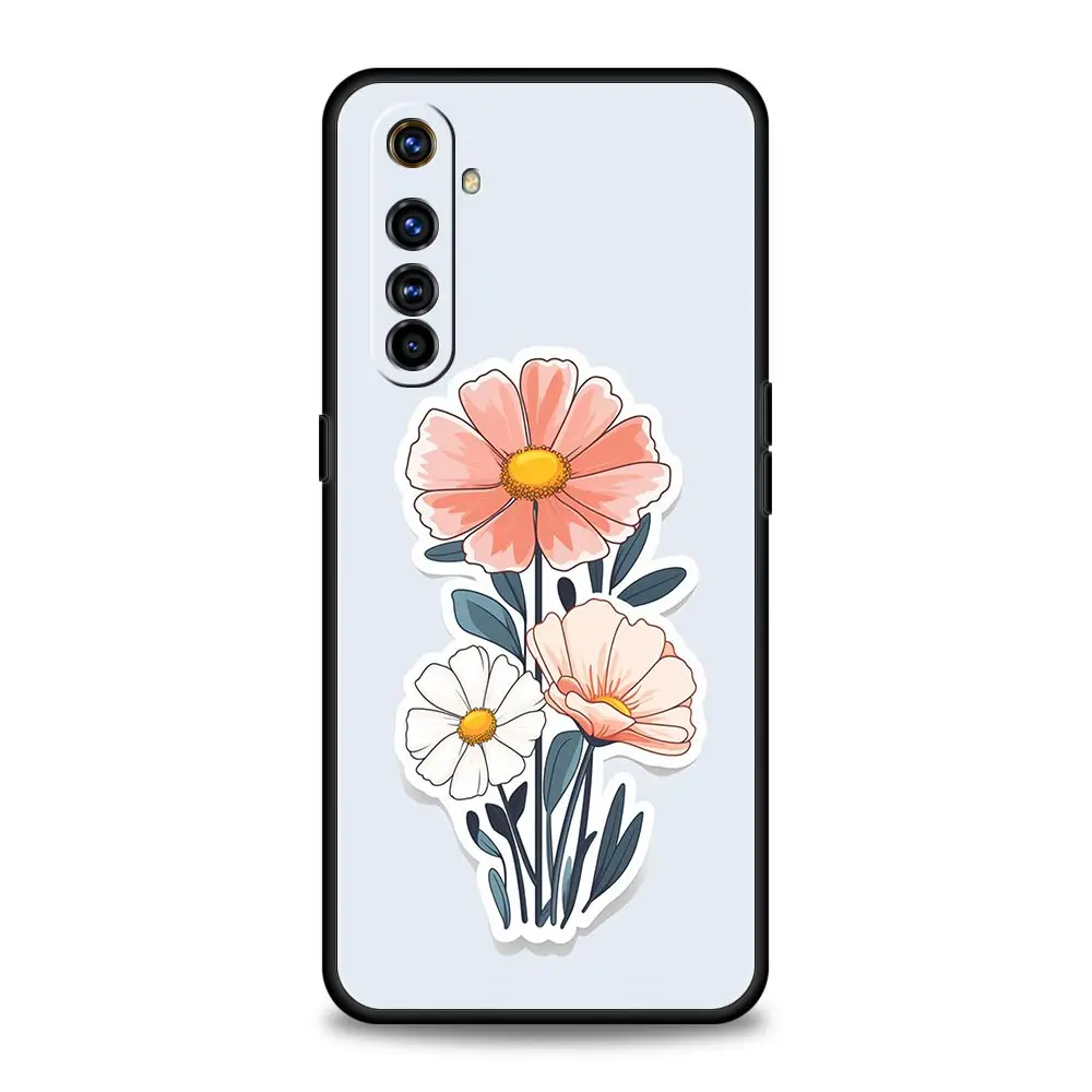 Cute Cartoon Candy Painted Phone Case - Whimsical Design with Vibrant Colors