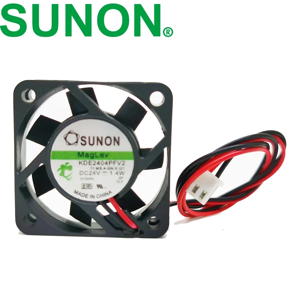 Ventilador de Refrigeração Maglev para Sunon Kde2404pfv2 4010 4cm 24v 1.4w 2pin 40x40x10 mm - Imagem 2