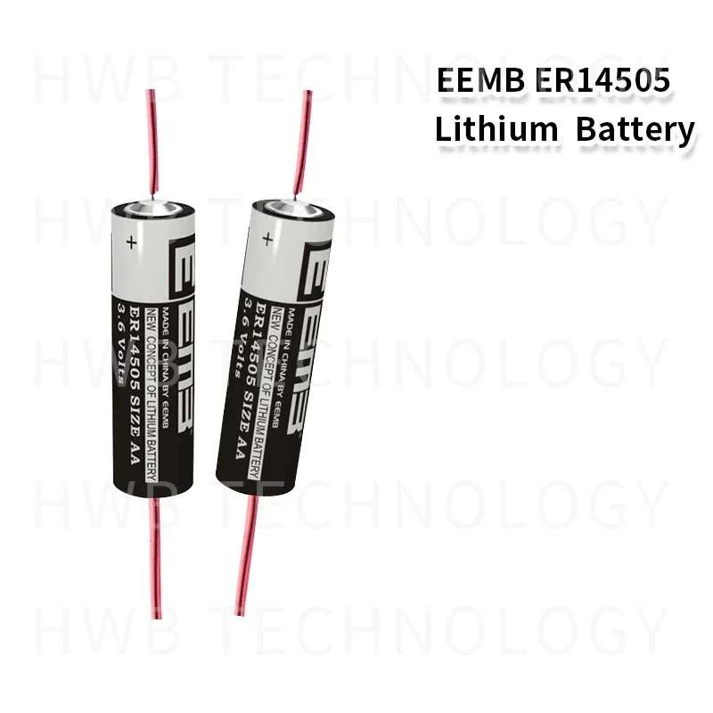 10Pcs/LOT EEMB ER14505 AA 3.6V 2400mAh Lithium Battery ER14505 Band Welding Needle lithium battery