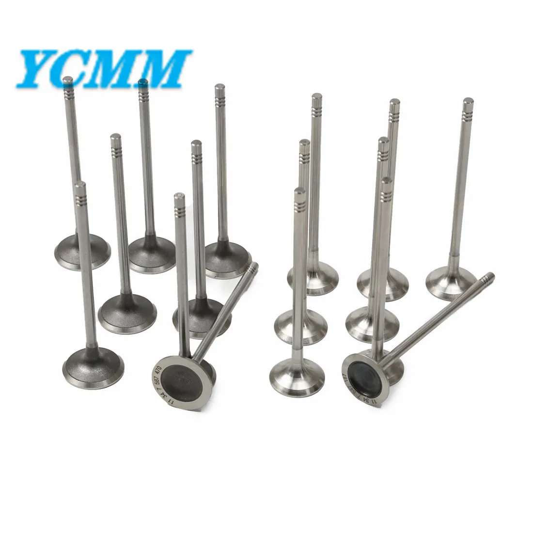 

Engine Cylinder Head Intake&Exhaust Valve Set 1.6L 11347587470 11347547187 For Mini Cooper CLUBMAN Convertible Coupe R55 R57 R58
