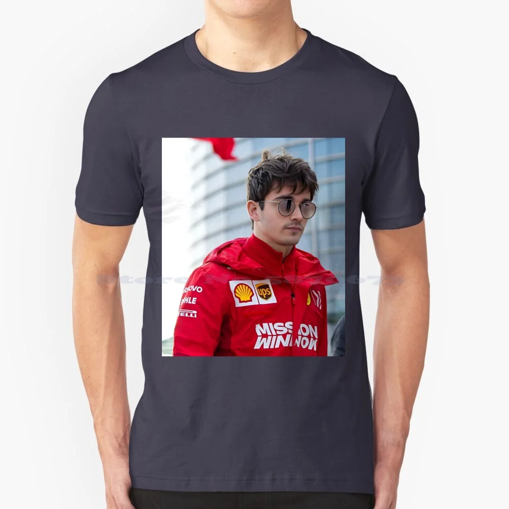 Hirstyyl T Shirt 100% Cotone Tee Charles Leclerc Charles Leclerc Charles Leclerc Charles Leclerc Charles Leclerc Cl16 Sports Tgx