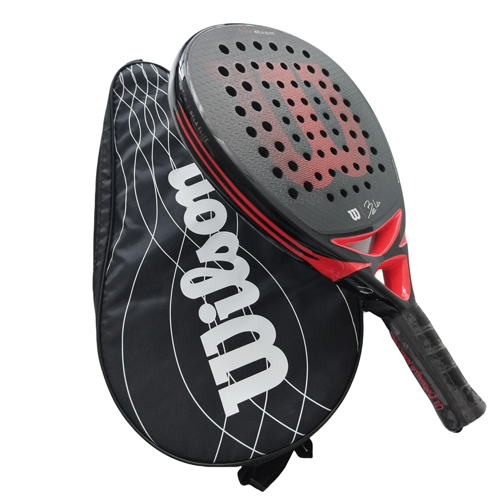 Professional Paddle Racket Soft EVA Face Tennis Racket With Padel Bag Cover Full Carbon Padel Tennis Raquete