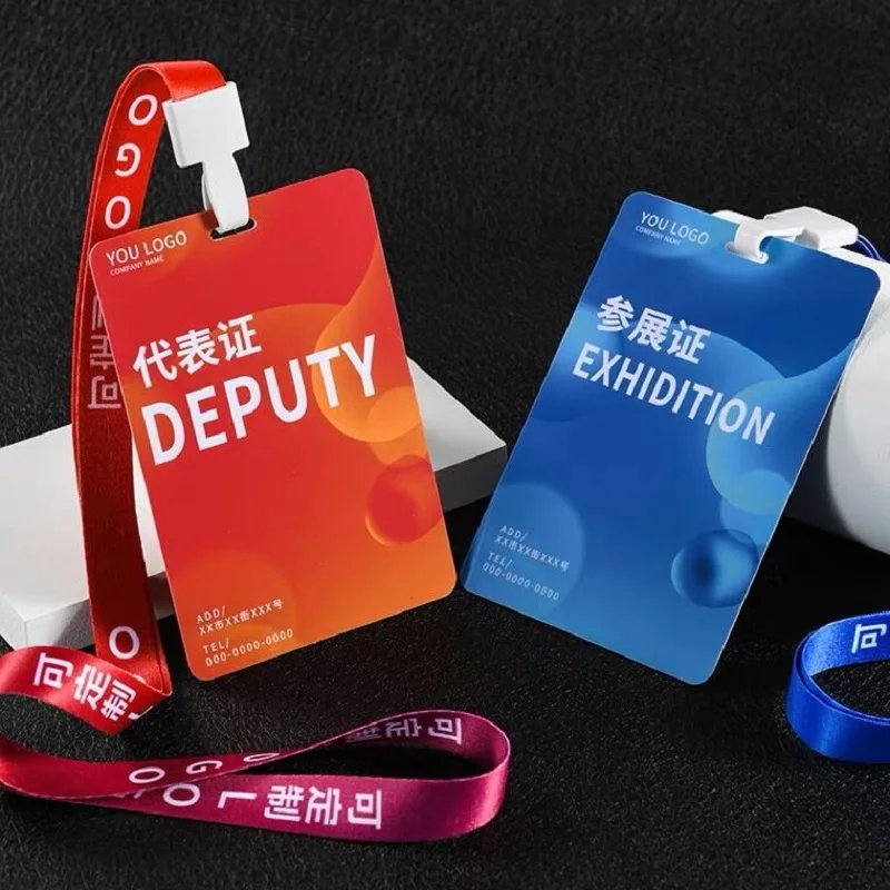 Custom PVC Plastic Frost Business Card Print Waterproof Name Visiting Card Printing