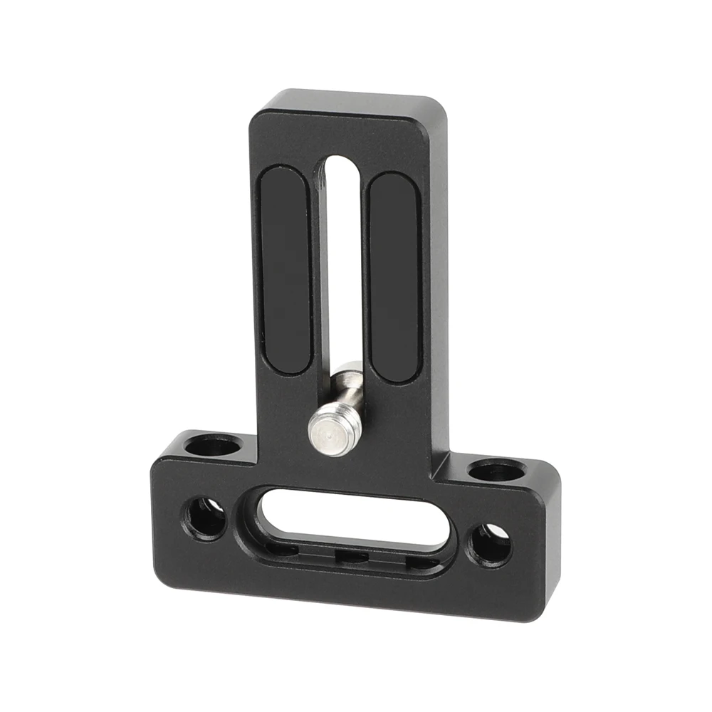Top / Bottom Plate with Mounting Slot Anti-Slip Rubber Pads for Monitor Cage Rig