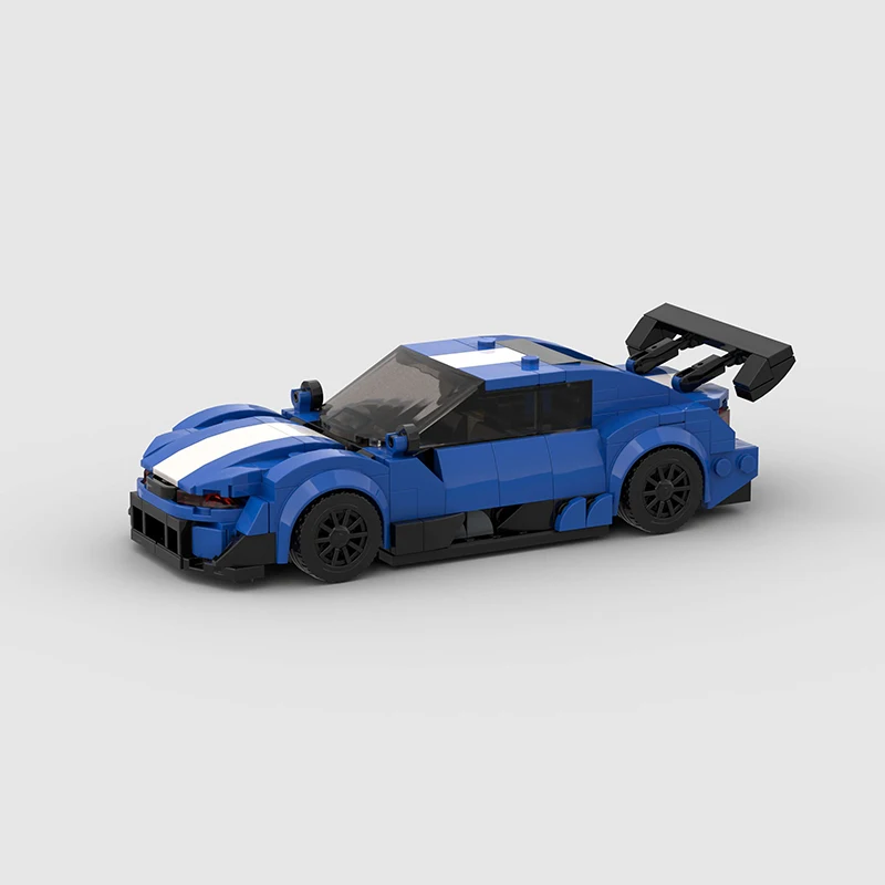 

308 шт. MOC автомобиль скоростные чемпионы супер-гонки F1 модель автомобиля строительный блок гоночный Кирпич Игрушка Рождество День Благодарения подарок город