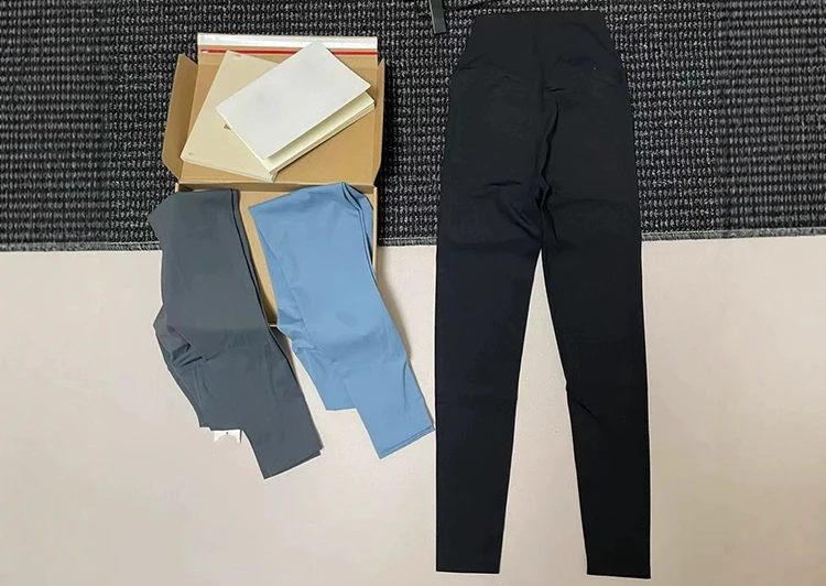 Frühlingsneuheit: Enge Yoga-Hose, Shark-Sporthose, auch als Outdoor-Hose tragbar, Cropped-Hose für Damen – Detail 3