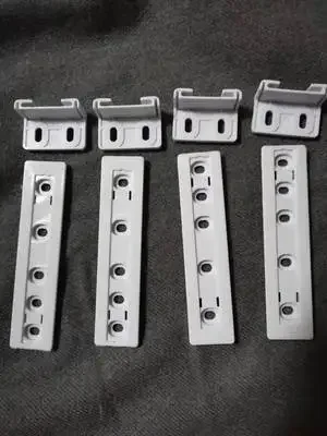 de montagem trilho deslizante armario integrado kit embutido 1 conjunto 03