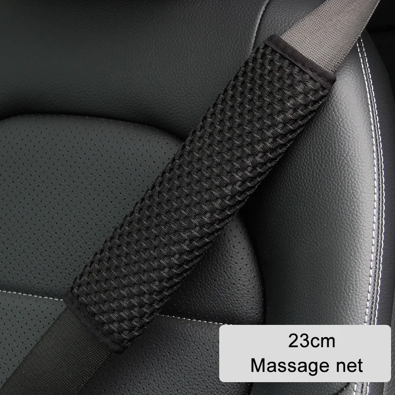 Car Seat Belt Shoulder Guard Padding Pad Massage Net Breathable Four Seasons 23 30 50 75cm Car Interior Accessories seat belt protection seat belt covers seat belt protector safety belt shoulder guard
