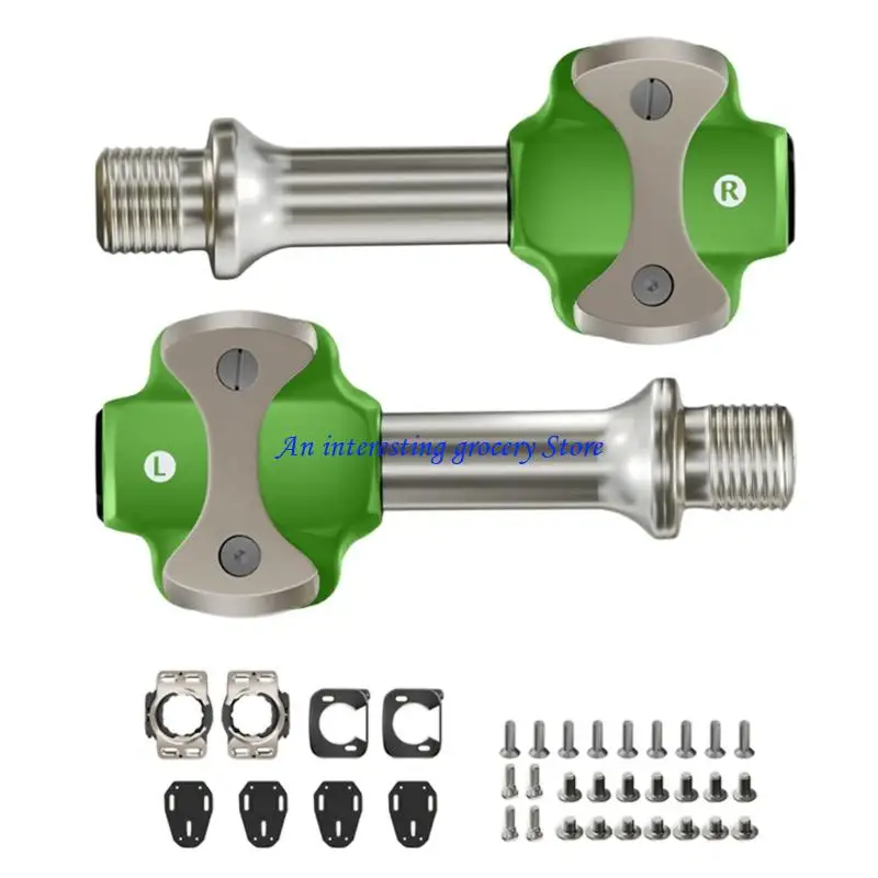 652D Leichte Fahrradpedale Ersatz-Rennradpedale mit abgedichtetem Lager Hochfeste Klickpedale aus Aluminiumlegierung – Detail 7