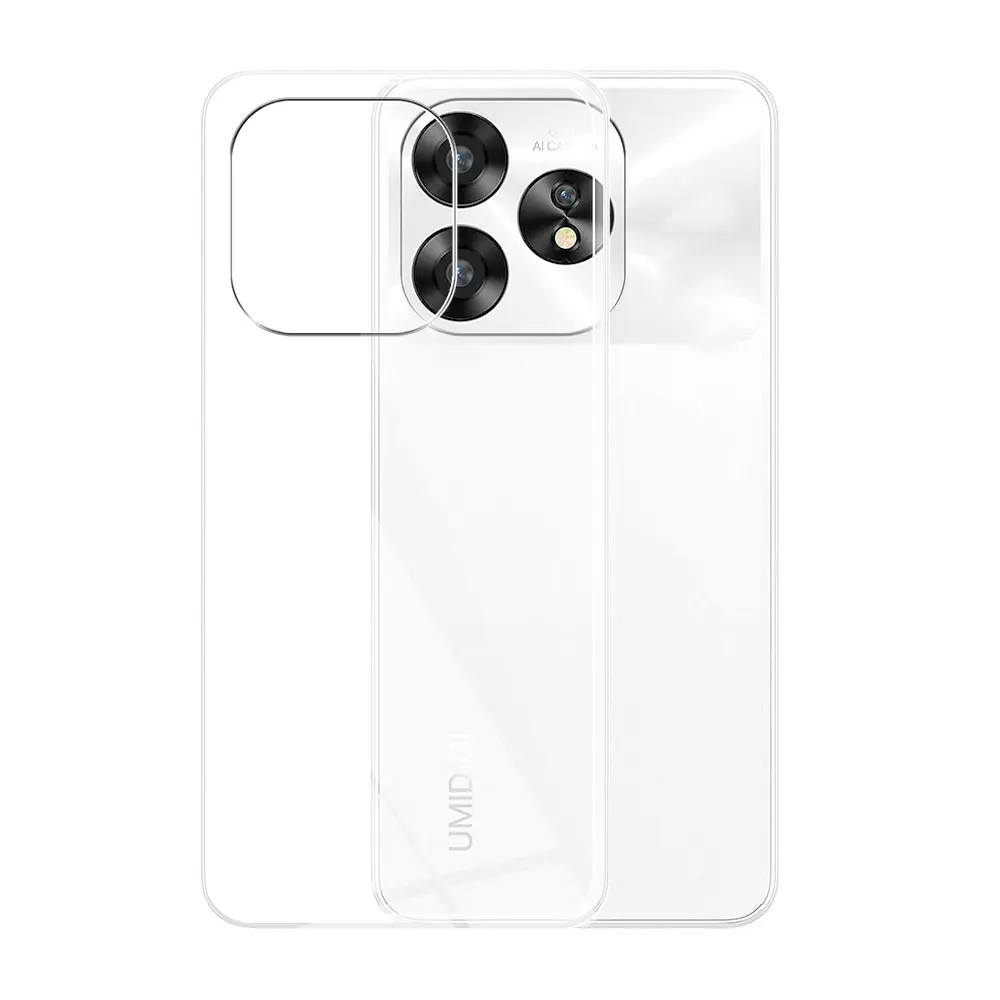 For UMIDIGI A15 Case Clear Soft Silicone Cover Phone Cases For UMIDIGI A15C Transparent Shockproof Coque For Umidigi A15 Fundas 2
