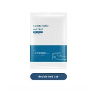 Disposable Bedding Set Business Travel Hotel Single Double Bedclothes Pillowcase Sheet Portable Antibacterial Duvet cover 5