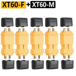 Gold Plated XT60H Bullet Connector Set (5Pair - XT60H)