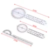 6/8 Inch Goniometer Rule Medical Joint Ruler Calibrated Orthopedics Angle Rule To Measure Joint Angles For Physical Therapists 5