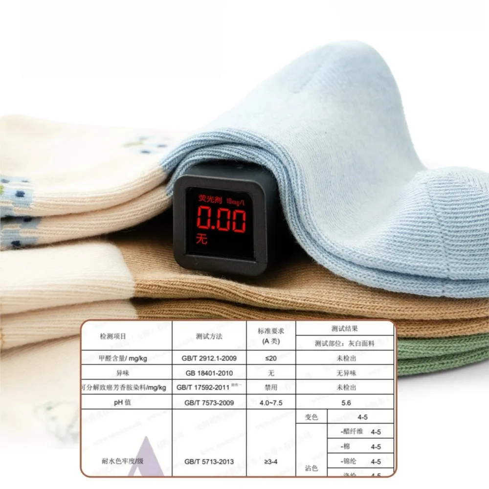 5 Pairs Cartoon Baby Socks Cute Bowtie Pattern Soft Cotton Knit Baby Girl Kids Boy Newborn Boys Children's Socks for 0-5 Years