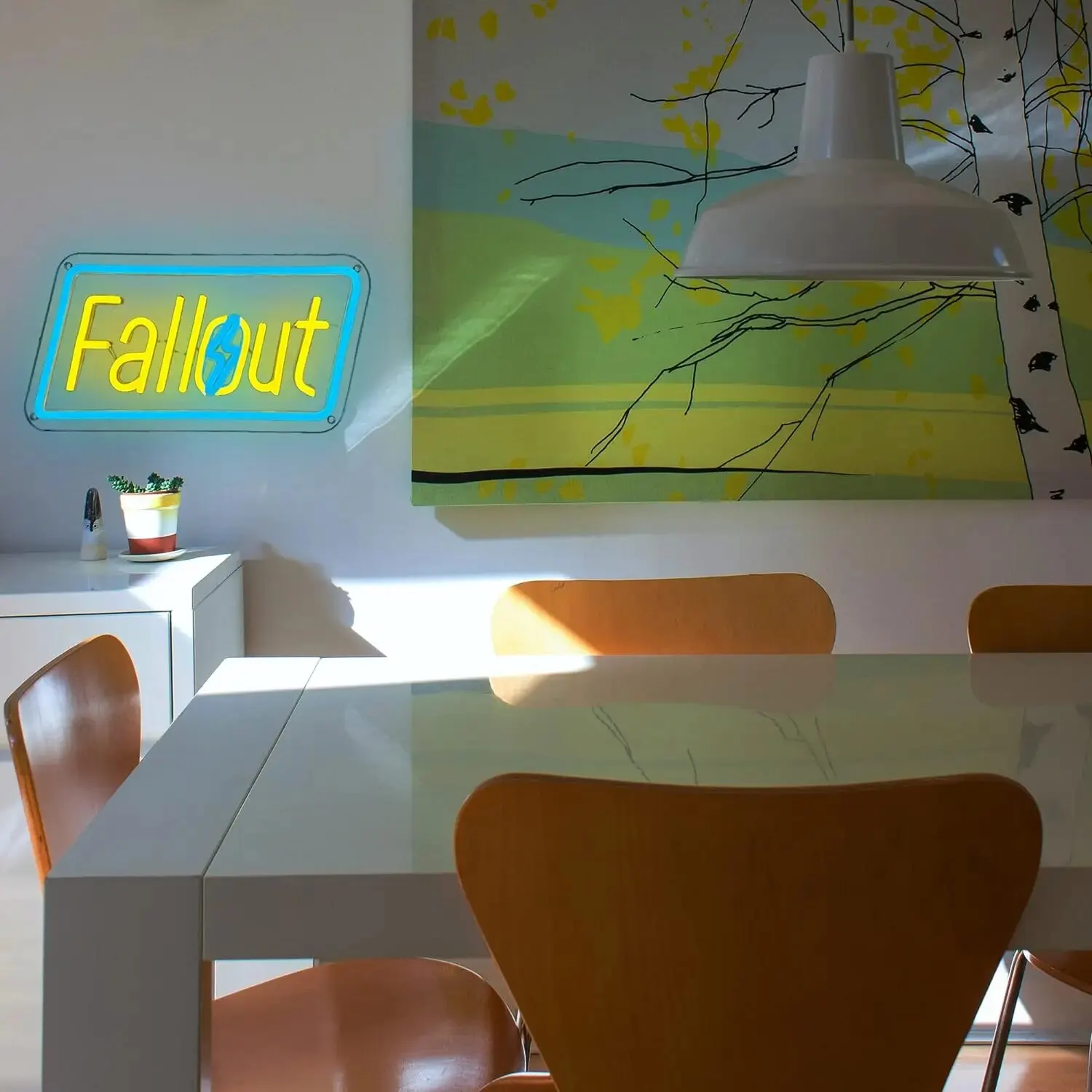 Рисунок 6 - Неоновые вывески Fallout для декора стен