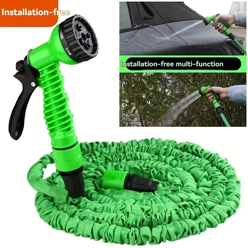 2024New High-Pressure Expandable Magic Hose Car Wash Pipe