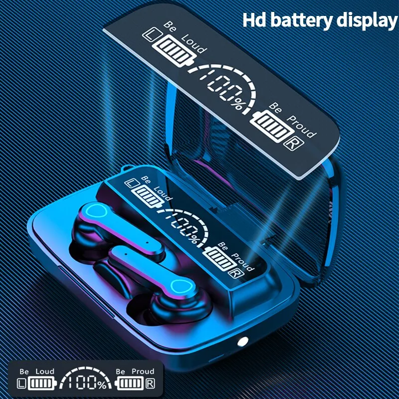 【新品】M19 ワイヤレスヘッドセット M19 Bluetooth ワイヤレスヘッドセット 5.1 Bluetooth イヤホン