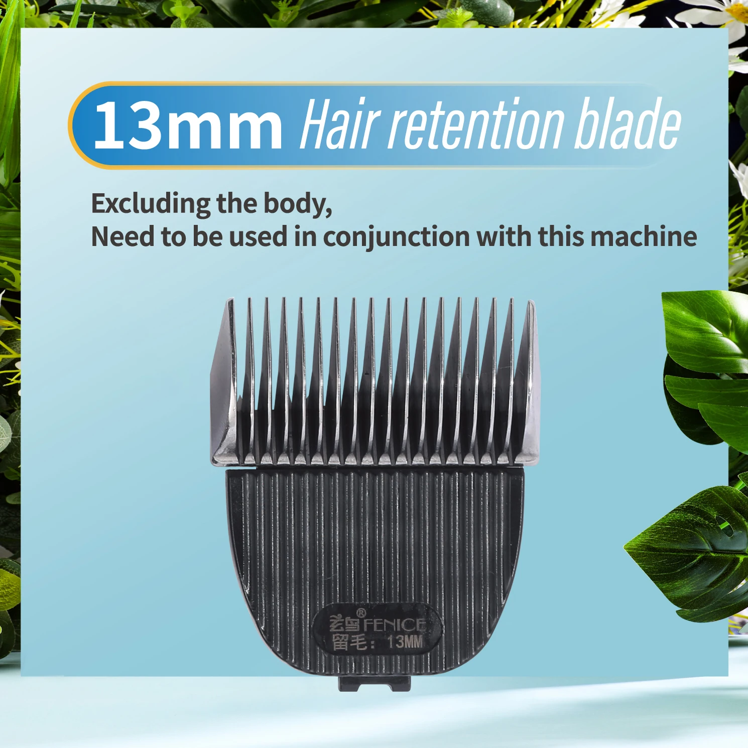 Fenice Spare Hair-length Blades for Pet Clippers P200 Machine