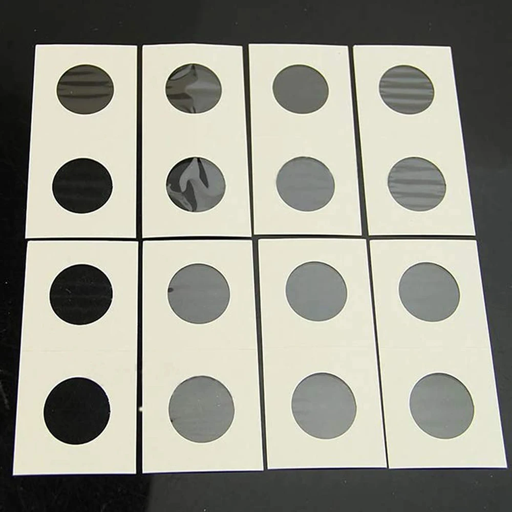 Coin Collection Album, 100PCS Coin Holders, Stamp Cardboard Storage Box, 40mm