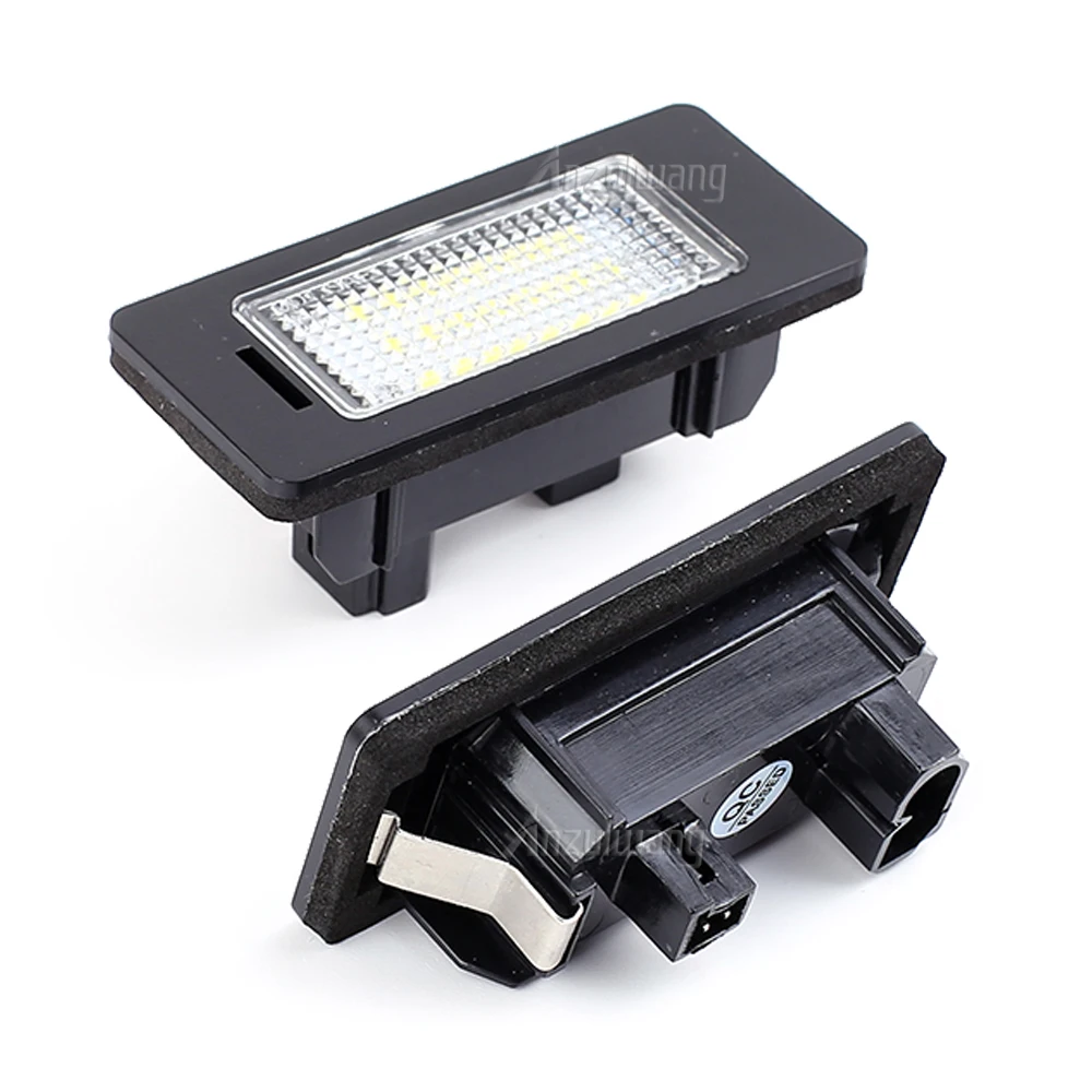 2pcs led License Plate Light Canbus Number Lamp For BMW E92 E93 F30 F31 F45 E39 E60 F11 E70 X5 E84 X1 E82 F22 E90 E91 E61 F10