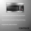 Microwave 1.6 cu.ft. 1000W Power 4 Auto-Cook Menus LED Display | Easy Install RV-500-OTR 3