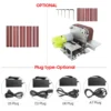 Mini Belt Sander Electric Sanding Polishing Grinding Machine 7 Variable Speed with 10 Sanding Belts for Polishing Wood Acrylic 1