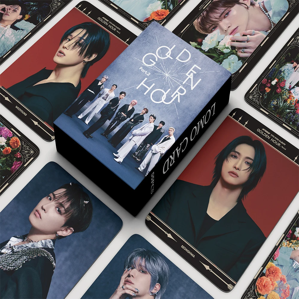 Tarjetas Kpop ATEEZ Lomo el mundo EP.1: movimiento de la Guerrilla