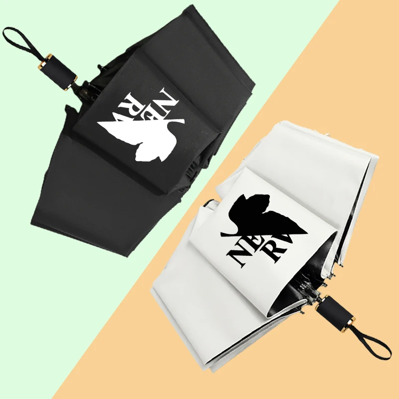 

Anime NEON GENESIS EVANGELION Eva Fully Automatic Rain Men Women UV Sun Umbrella Windproof Double Layer Resistant Umbrella