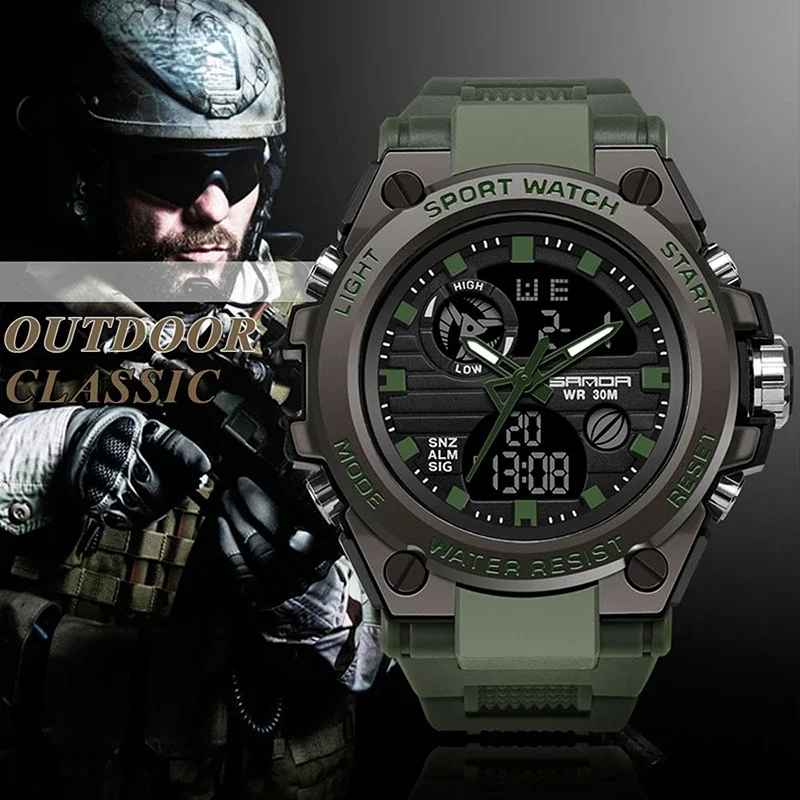 

Brand G Style Men Digital Watch Shock Military Sports Watches Fashion Waterproof Electronic Wristwatch Mens Relogios