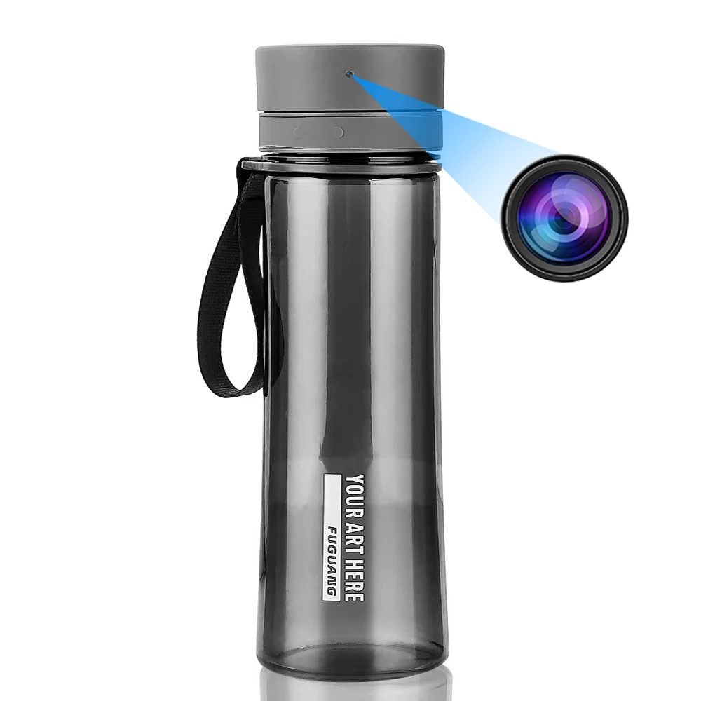 Mini Camera Full HD 750ml Water Botter Wifi Remote Monitoring Video ...