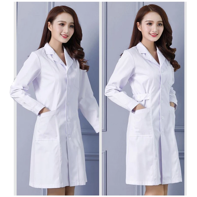 Medical Lab Coat Nurse Costume for Women