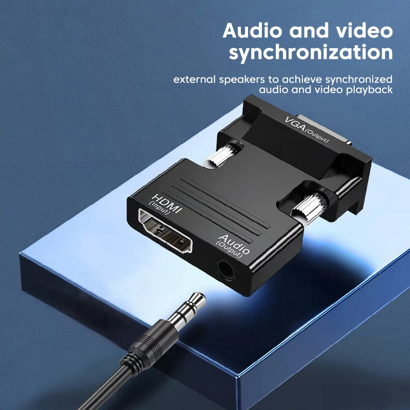 HDMI-PS4 PC Ʈ TV   3.5 P VGA Female To HD Male , 1080mm  ִ̺ VGA ȯ ȣȯ