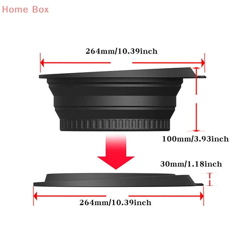 Ciotola Per Il Ghiaccio In Silicone Per Il Viso, Face Ice Bath Bowl, Ciotola Da Bagno Di Ghiaccio, Bacino Portatile a Raffreddamento Rapido, Lavandino Portatile Per Sollievo Dal Gonfiore (Nero