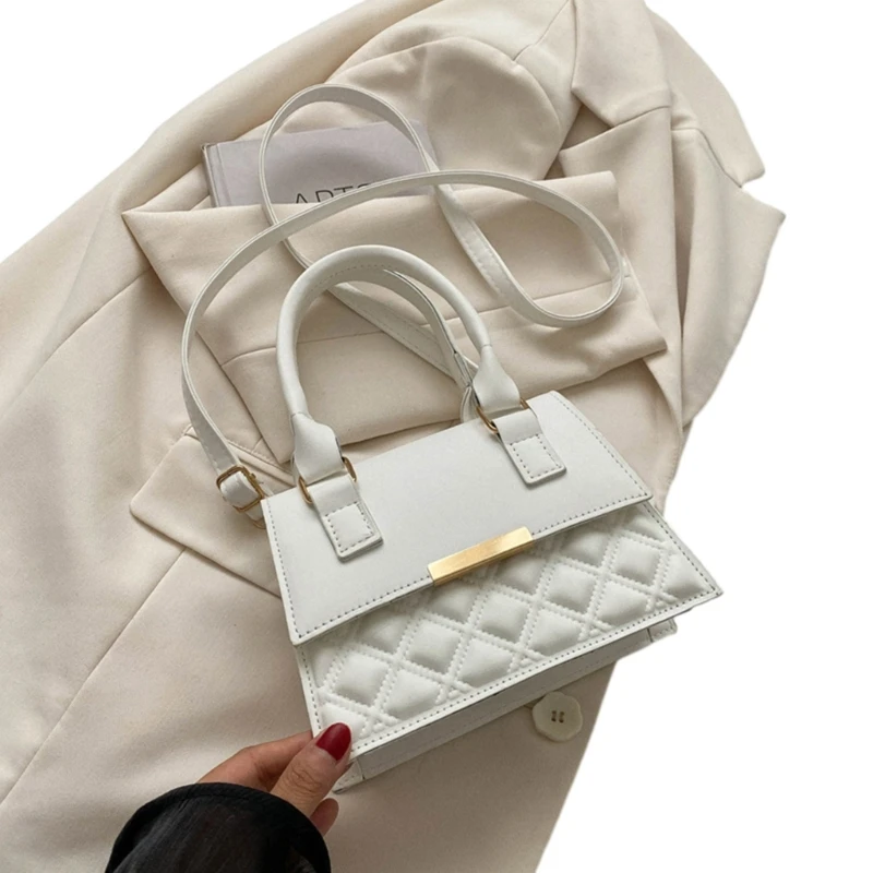 Fashionable PU Shoulder Bag Multi functional Trendy Crossbody Bags for Women