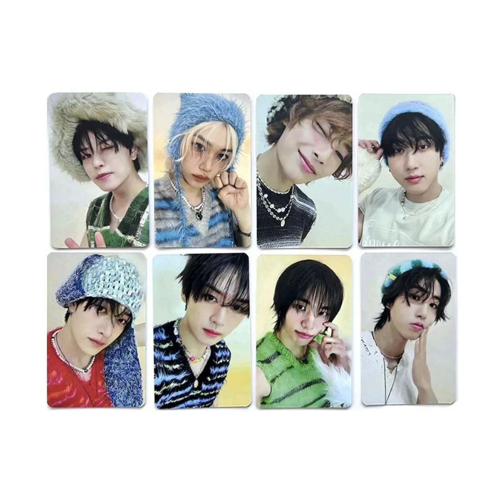 Kpop Group New Album ATE LOMO Card High Quality HD Photo Print Collectible Gift Celebration Postcard Small Cards 8Pcs/Set