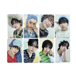 8 - Piece Kpop New Album LOMO Card Set - High Quality HD Photo Print Collectible Gift Cards - 8.5x5.4cm (8pcs)
