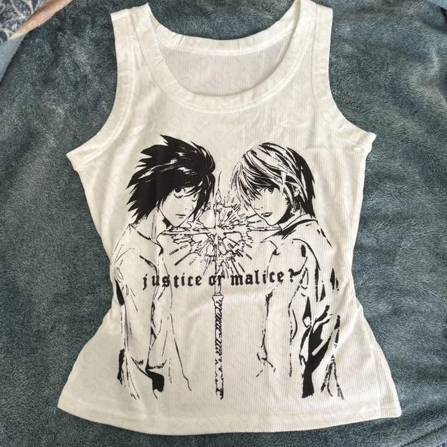 Crop tops gothiques grunge vintage pour femmes, hauts graphiques Kawaii, gilets rétro adorables, style punk, esthétique E-girl, baby tees, hauts d'été 1