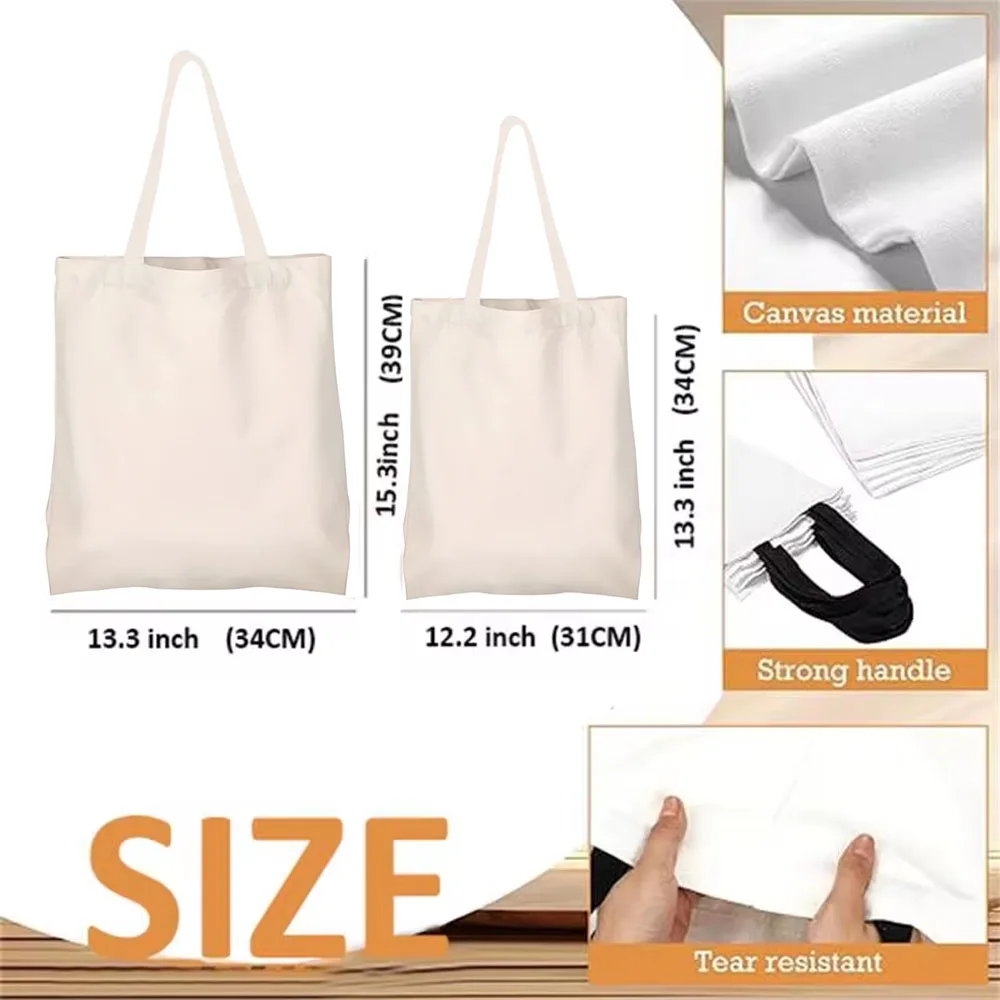 Customized Halloween Tote Bags Ghost Pumpkin Walking Dog Party Supplies Custom Print Name Picture Spooky Season Canvas Bags gift bags paper packaging bag plastic shopping bags zipper lock bags wedding flower petal bags air packaging bags