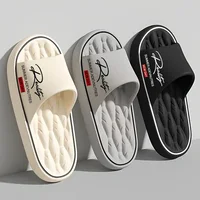 Nouvelles pantoufles pour femmes au design innovant et décontracté, semelle souple en EVA, légères, pantoufles de maison de haute qualité, pantoufles de marque exclusive 4