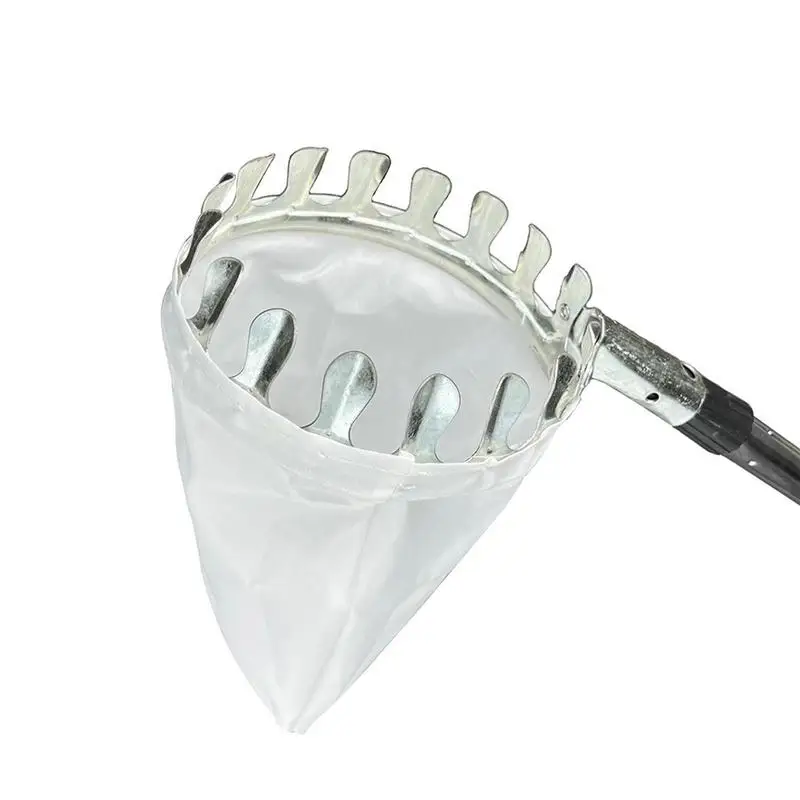 Fruit Picker Head Basket With Telescopic Extendable Pole Portable Harvesting Fruit Collector Catcher Garden Fruit Picking Tools 3