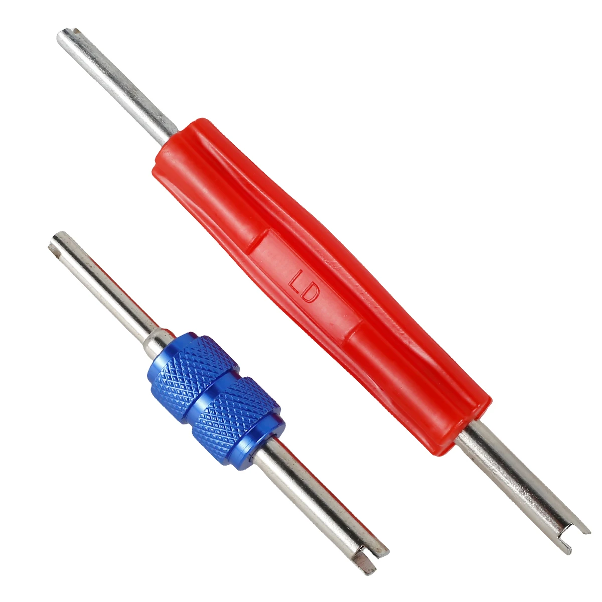 R12 Valve Core Remover Tool Installer Air Conditioner Valve Stem Core Dismantling Tool 102Pcs for Auto Car A/C Tire air conditioning valve core tool air conditioning valve core car ac control valve