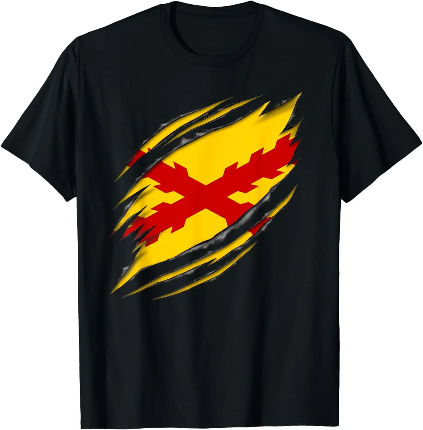 

Cruz De Borgoña. Tercio Morados Viejos. Militar T-Shirt Short Sleeve Casual 100% Cotton Shirts