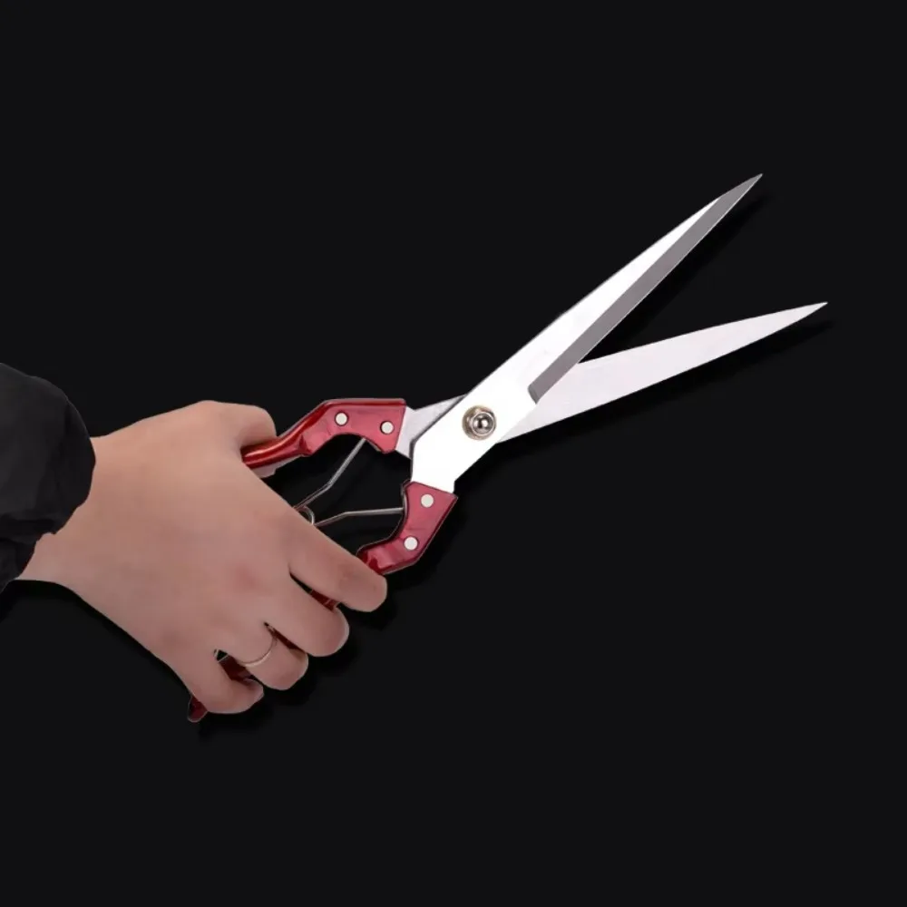 완전 망간강 헤비듀티 양털 전단기, 잡초, 헤어백, 작은 가지 및 관목 절단용 대형 수동 전단 도구