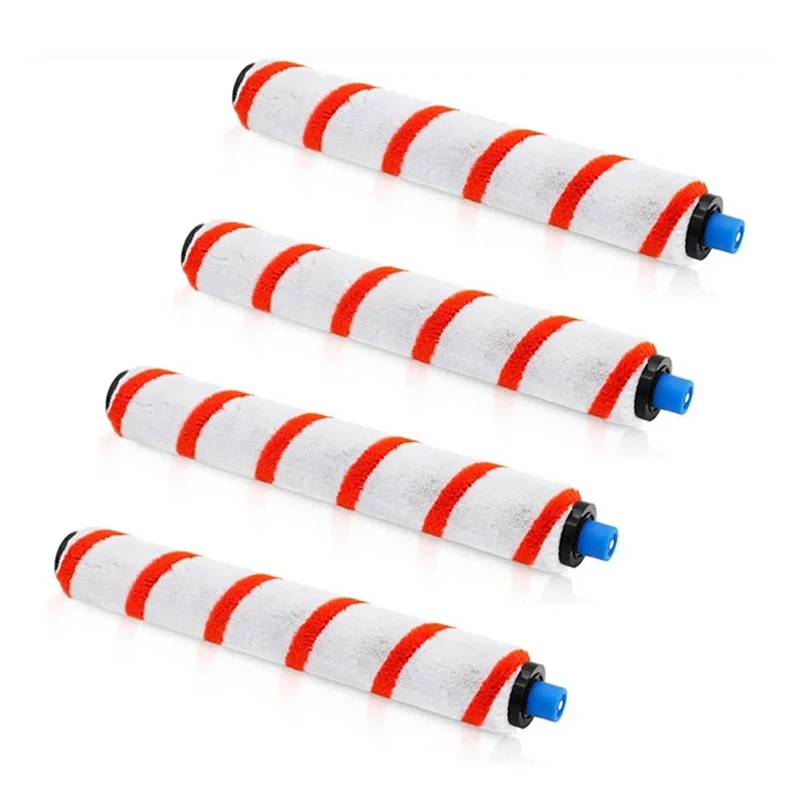 

4Pcs For ILIFE W400S/W450 Floor Mopping Robot Roller Brush PW-R020 Vacuum Cleaner Replacement Spare Parts Main Brush