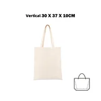 Sac à Main Réutilisable et Pliable en Toile de Coton, Grand Fourre-Tout Écologique, pour le Shopping et le Marché, Vierge, pour Femme 4